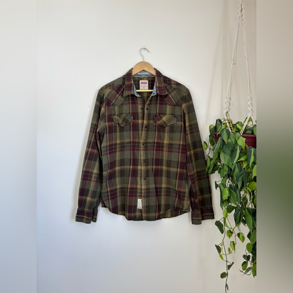 Levi’s Snap Button Flannel - image 1
